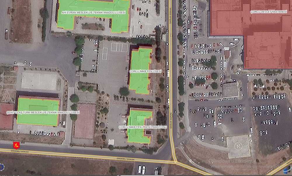 Hastane Önündeki Yol Yapılıyor