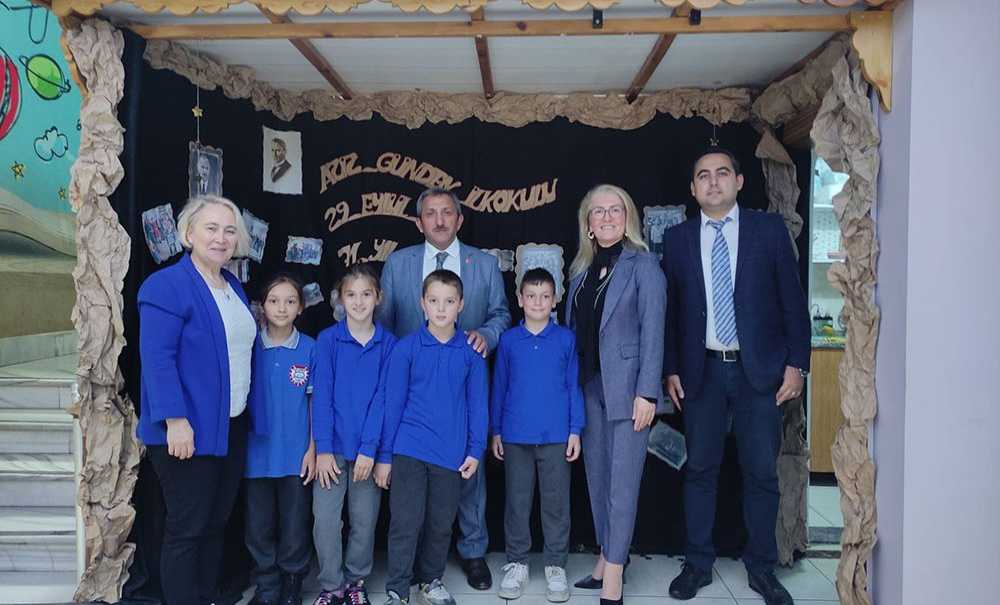 Hayırsever Adını Verdiği Okulda Anıldı