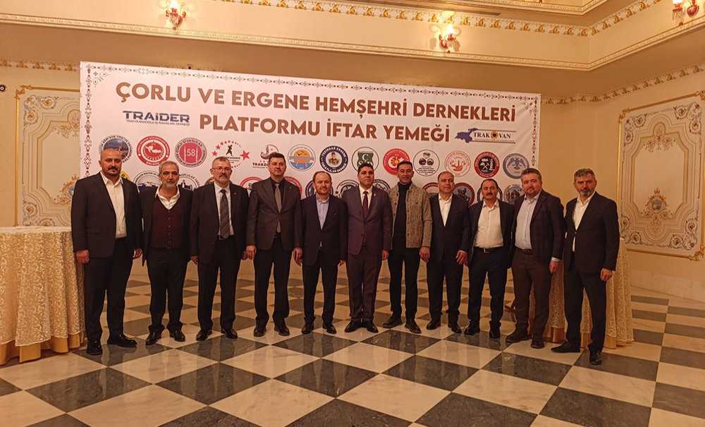 Hemşehri Dernekleri Platformu İftar Sofrasında Buluştu