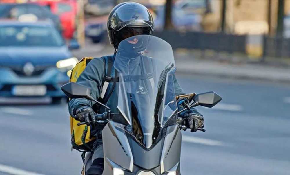 Her Gün Yüzlerce Motokurye Çorlu Trafiğinde