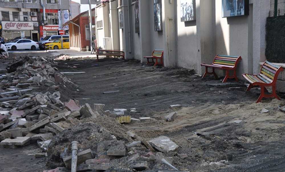 İmaret Sokak Yenileniyor