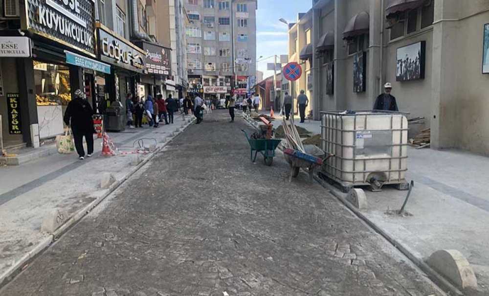 İmaret Sokaktaki Çalışmalar Son Aşamada