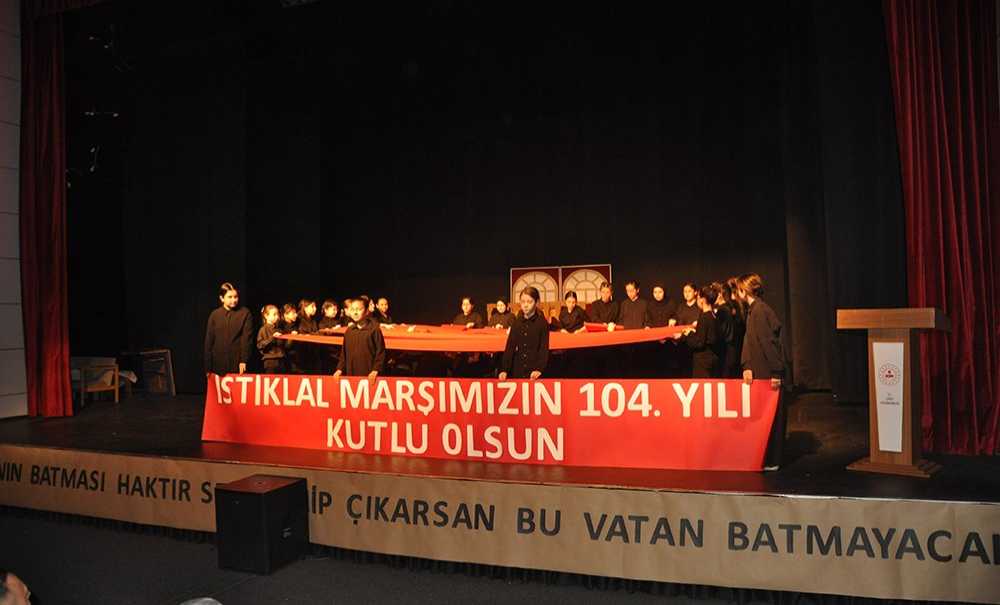 İstiklal Marşımızın Kabulünün 104. Yılı Kutlandı