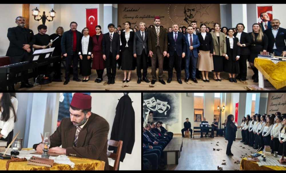 İstiklal Şairi Mehmet Akif Ersoy Şiirleriyle Anıldı