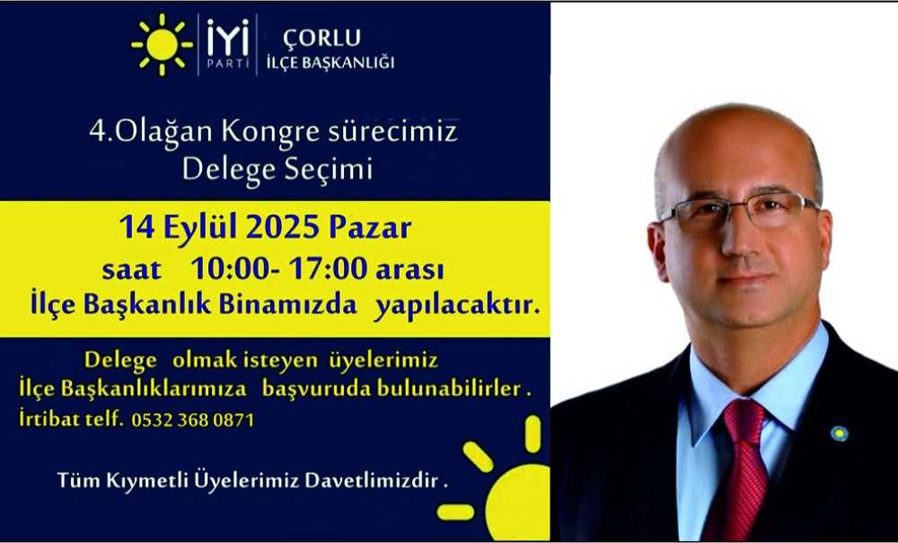 İyi̇ Parti'de Kongre Süreci Başlıyor