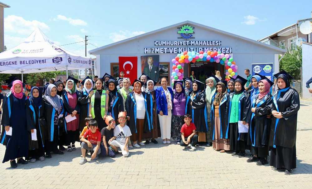 Kadınlara Yönelik Okuma Yazma Kursu İlk Mezunlarını Verdi