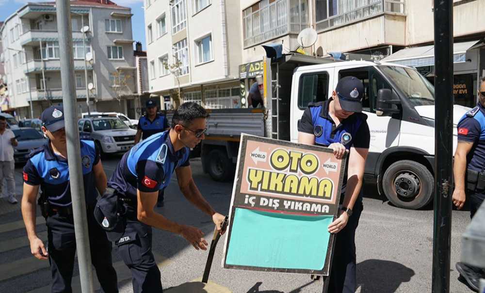 Kaldirim Ve Yol İşgalleri̇ne Siki Deneti̇m