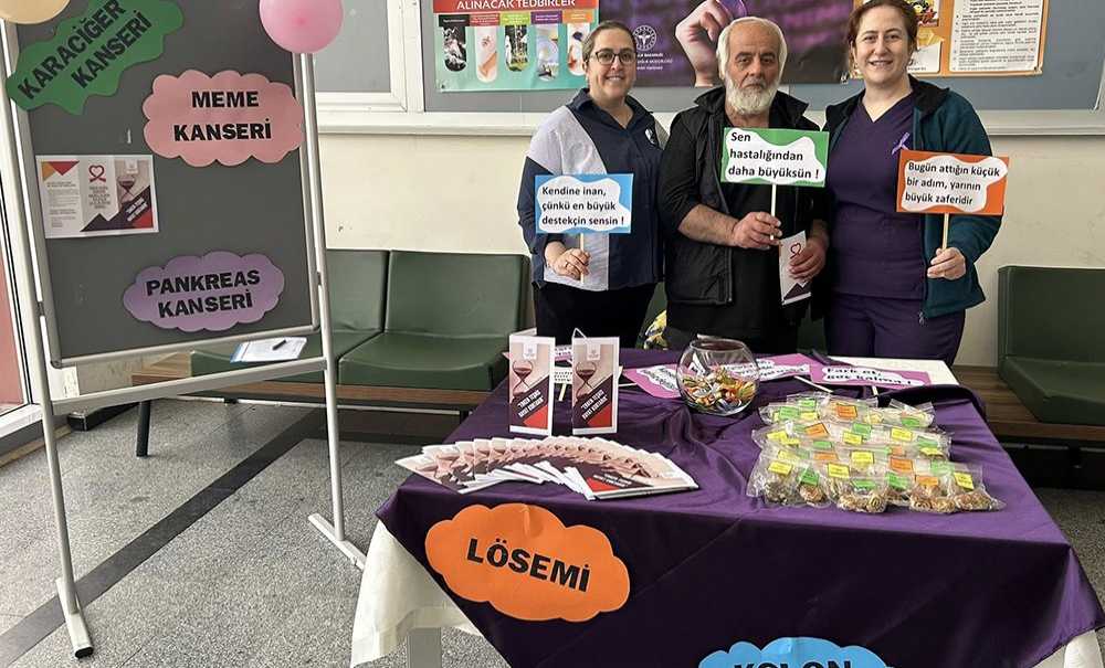 Kanser Haftasında Farkındalık Standı Açıldı