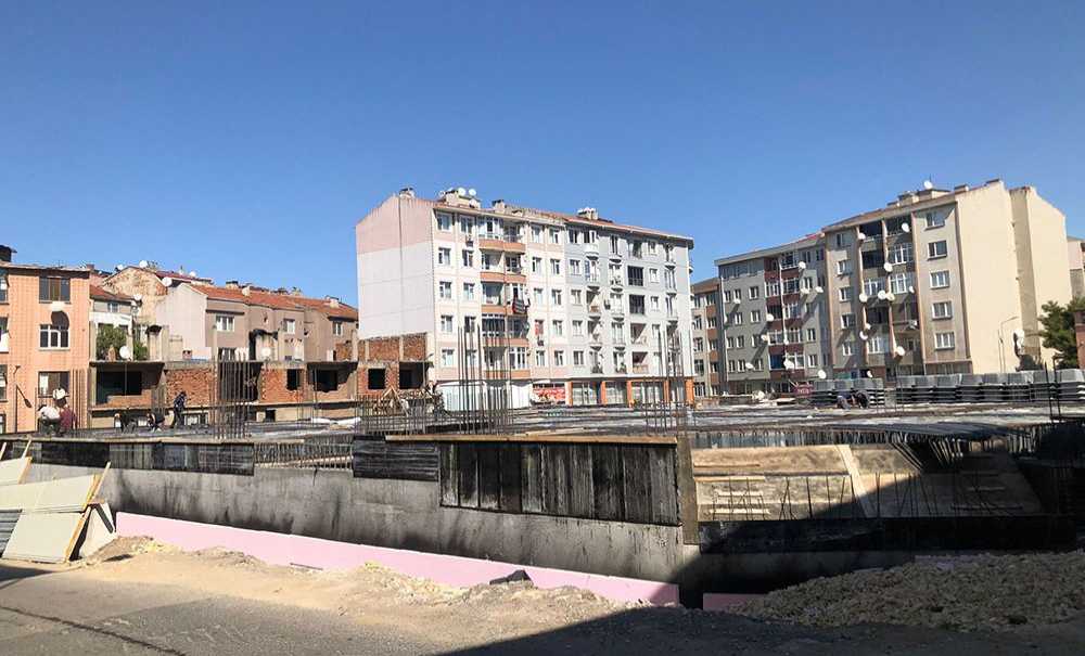 Katlı Otopark Hızla Yükseliyor