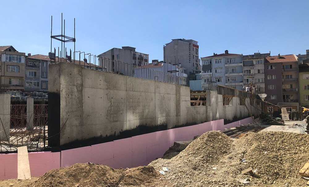 Katlı Otopark Hızla Yükseliyor