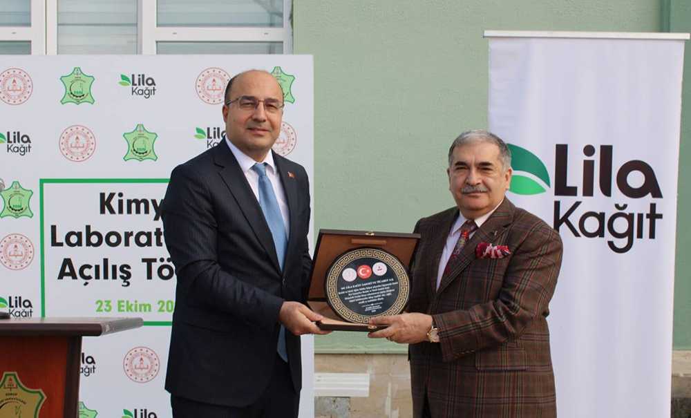 Kaymakam Duman, Kimya Laboratuvarı Açılışına Katıldı