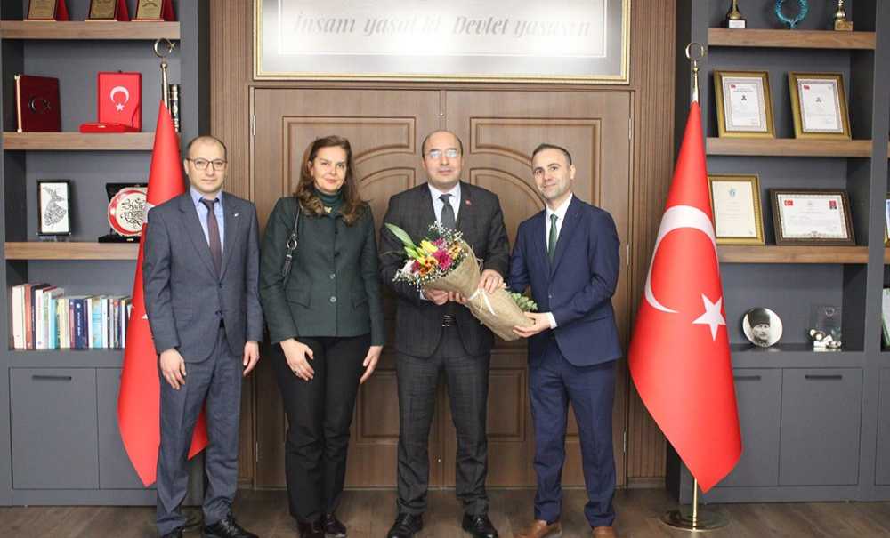 Kaymakam Duman'a Vergi Haftası Ziyareti