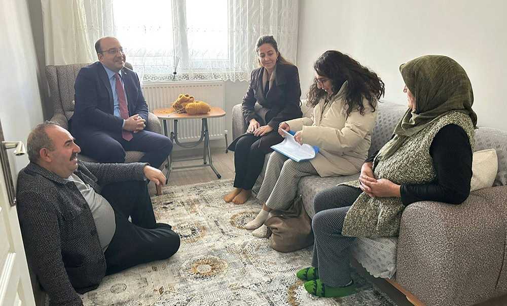 Kaymakam Duman'dan Hane Ziyaretleri