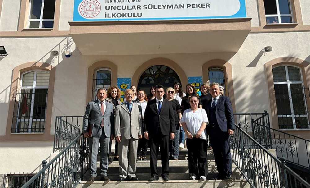 Kaymakam Eren, Güçlendirmesi Biten Okulları Ziyaret Etti