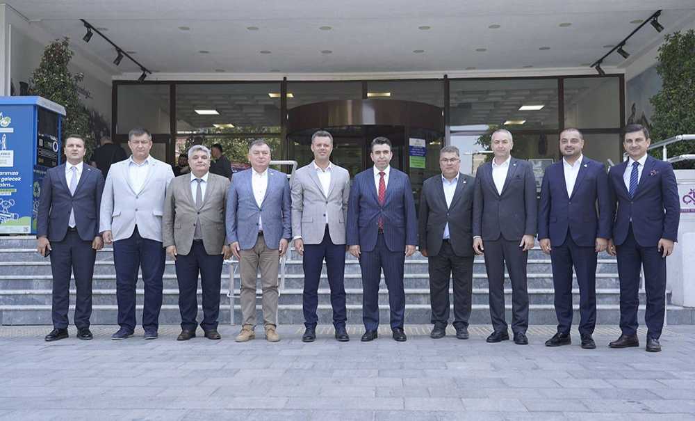 Kaymakam Eren'den Belediyeye Veda Ziyareti