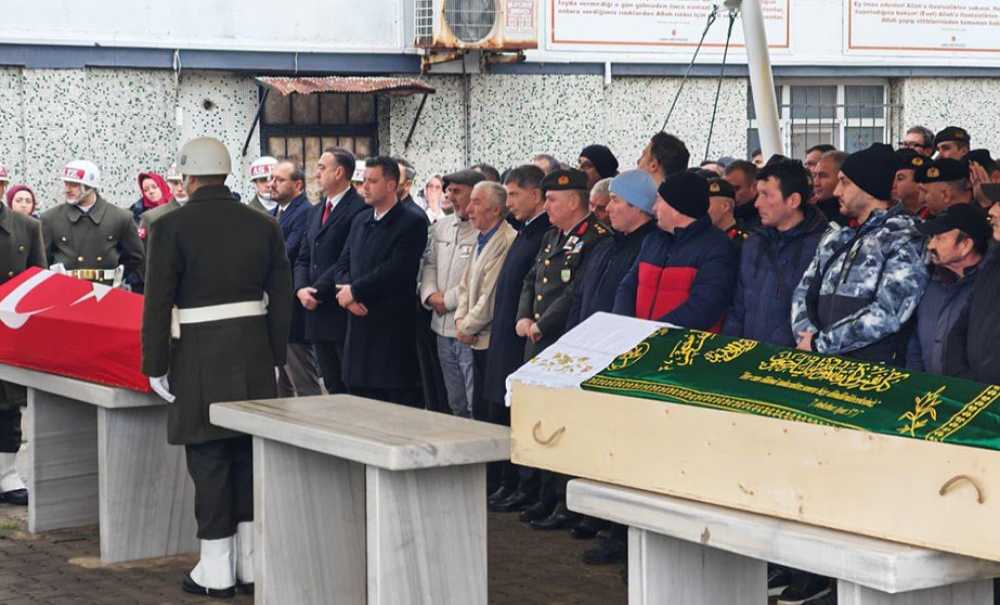 Kaymakam Erten Cenaze Törenlerine Katıldı