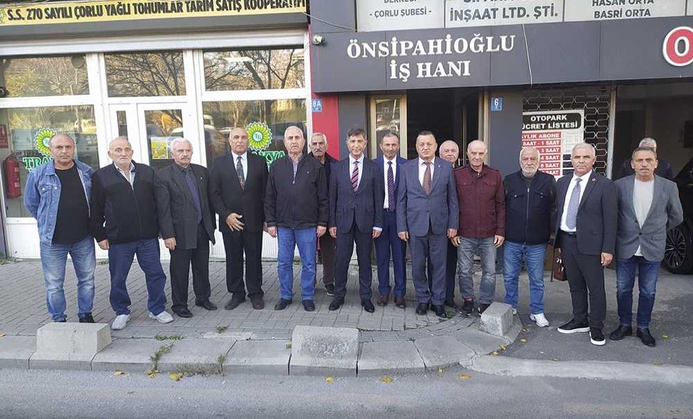 Kaymakam Erten, Emekli Polislerle Bir Araya Geldi