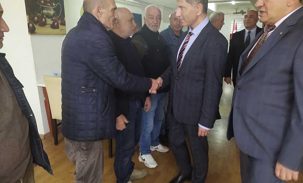 Kaymakam Erten, Emekli Polislerle Bir Araya Geldi