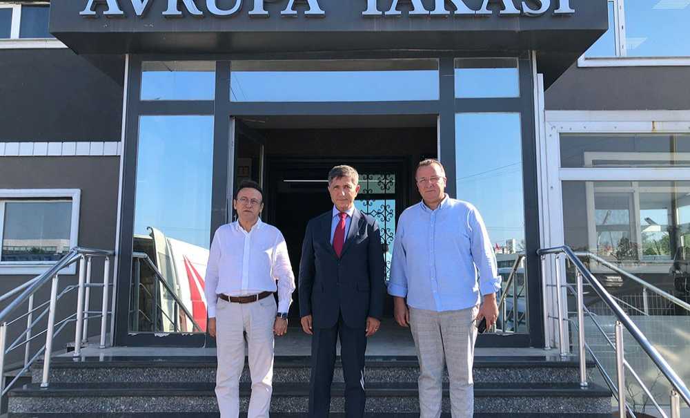 Kaymakam Erten Gazetemizi Ziyaret Etti