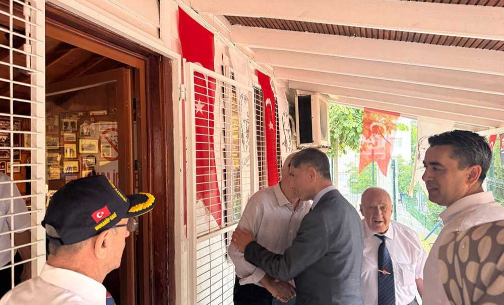 Kaymakam Erten, Gaziler Derneği'ni Ziyaret Etti
