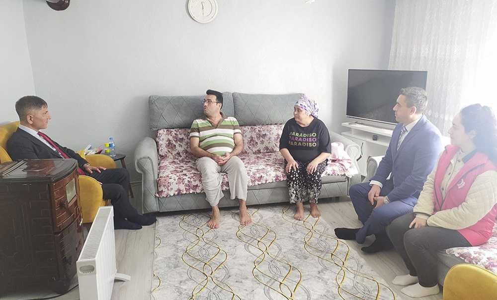 Kaymakam Erten, Hane Ziyaretleri Yapıyor