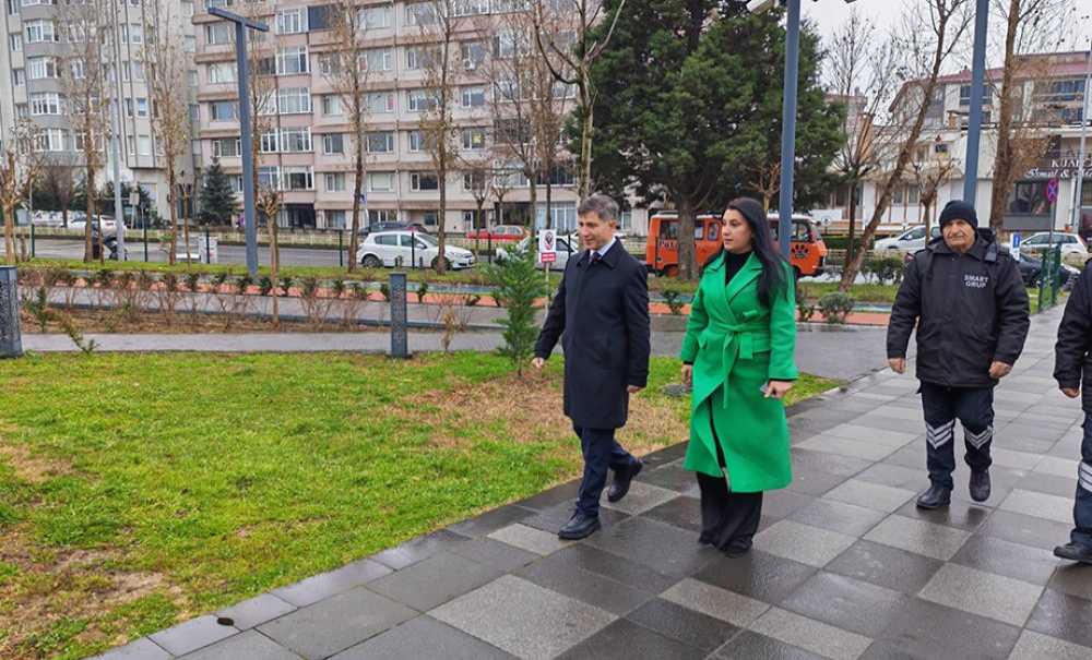 Kaymakam Erten, Millet Bahçesini Ziyaret Etti