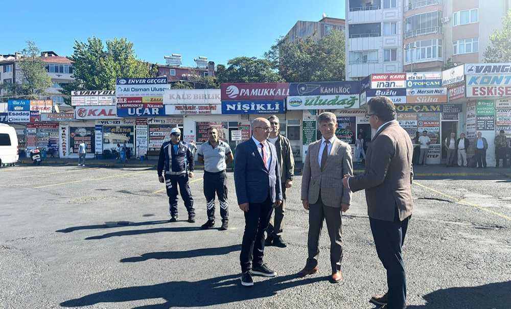 Kaymakam Erten, Otogarı Ziyaret Etti