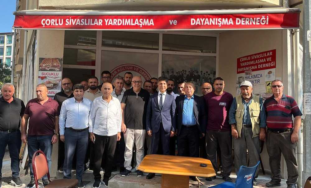 Kaymakam Erten Sivaslılar Derneğini Ziyaret Etti