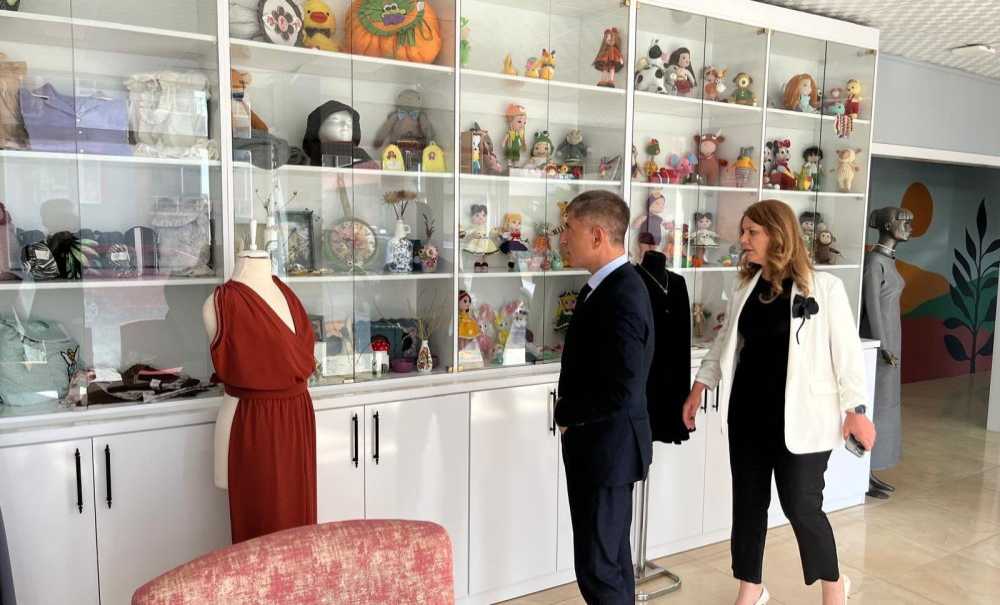 Kaymakam Erten, Sodam'ın Çalışmalarıyla İlgili Bilgi Aldı