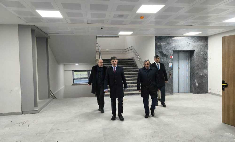 Kaymakam Erten Yeni Yapılan Okulları İnceledi