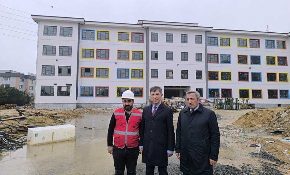 Kaymakam Erten Yeni Yapılan Okulları İnceledi