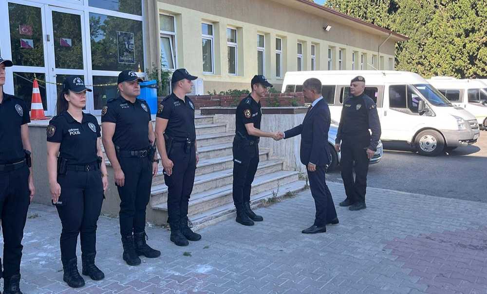 Kaymakam Erten'den Emniyete Ziyaret