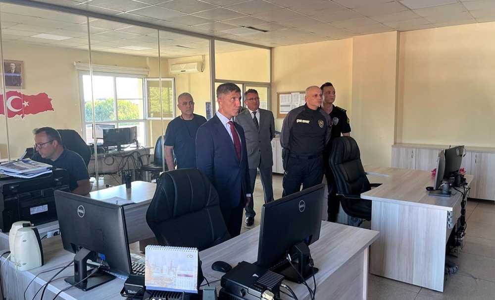 Kaymakam Erten'den Emniyete Ziyaret