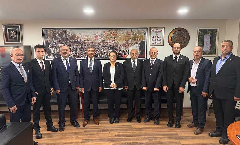 Kaymakam Erten'den Mhp'ye İade-İ Zi̇yaret