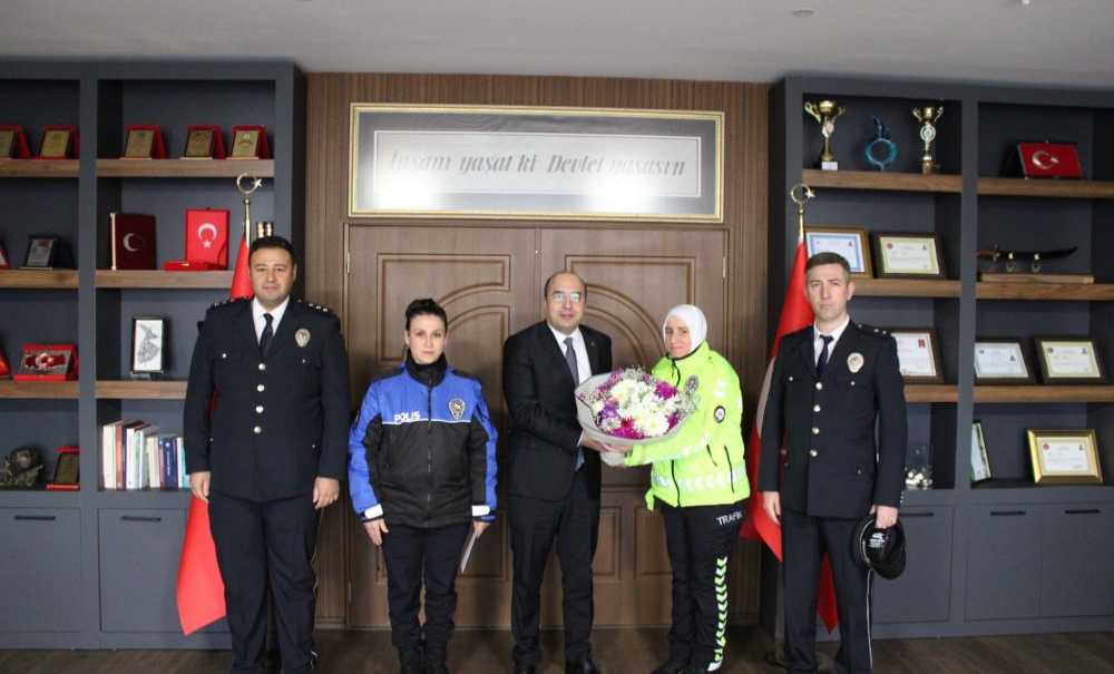 Kaymakam Kadir Duman'dan, Polis Haftası Ziyareti