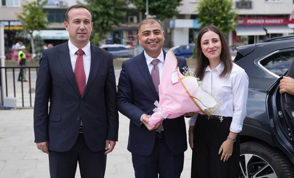 Kaymakam Kızıltoprak, Görevine Başladı