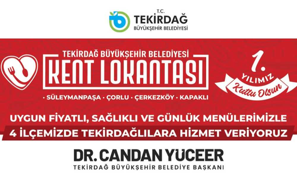 Kent Lokantaları 1 Yaşında