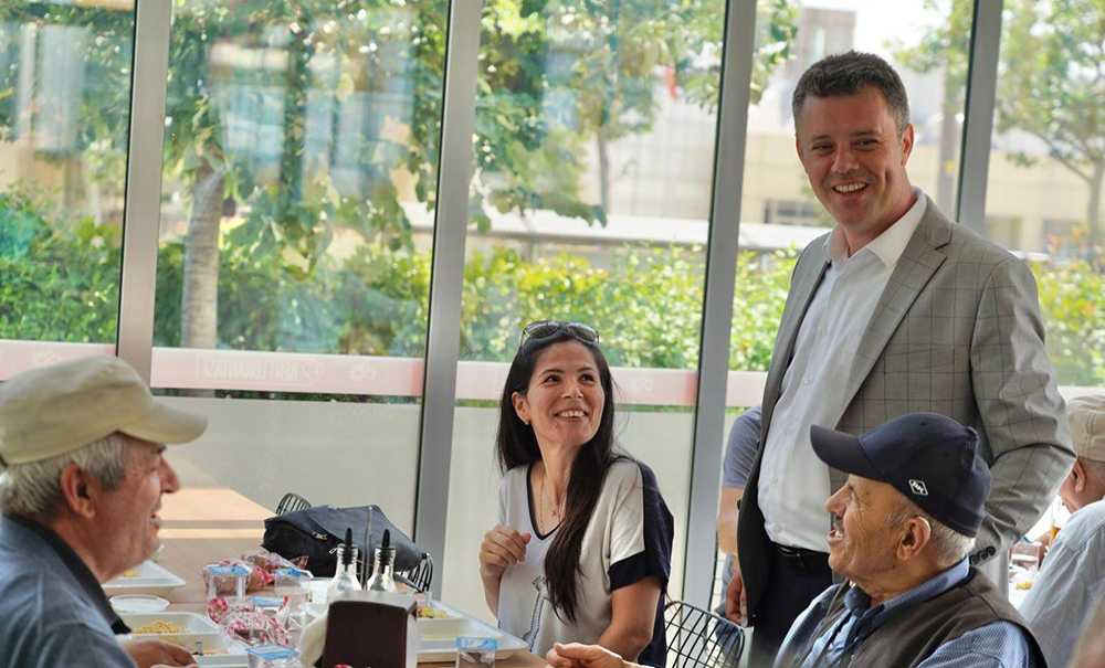 Kent Lokantası'nda Vatandaşlarla Buluştu