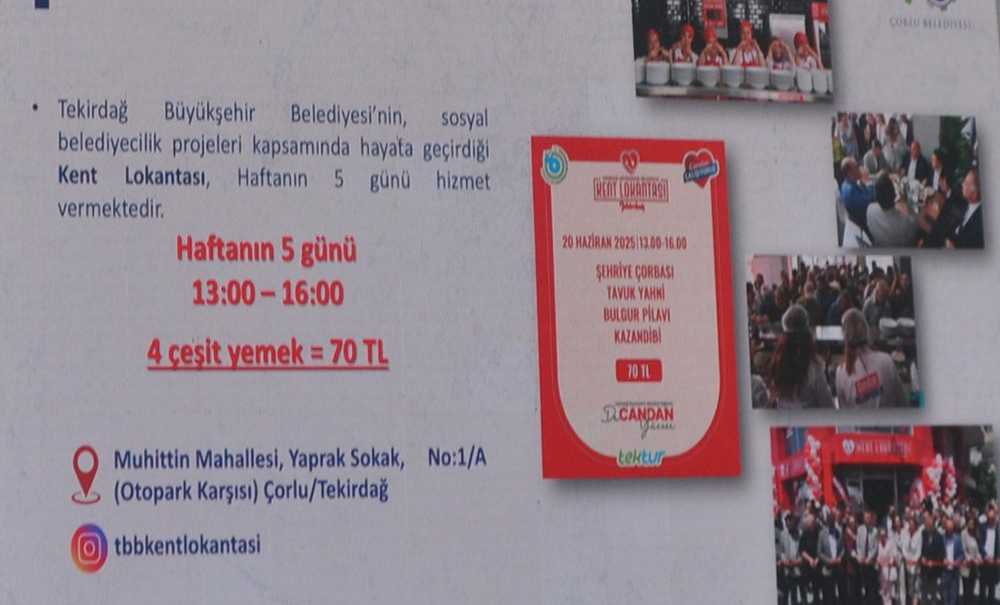 Kent Lokantasının Yemek Saatine Tepki