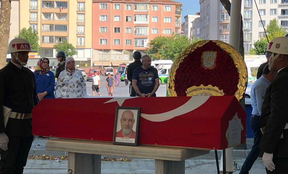 Kıbrıs Gazisi Askeri Törenle Uğurlandı