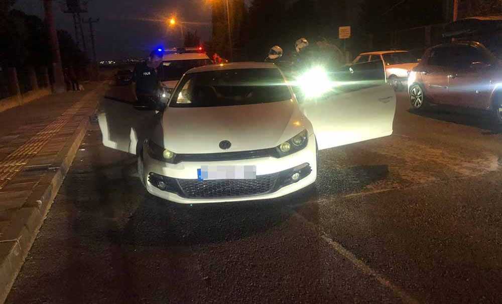 Kovalamaca Sonucu Sürücü Kıskıvrak Yakalandı