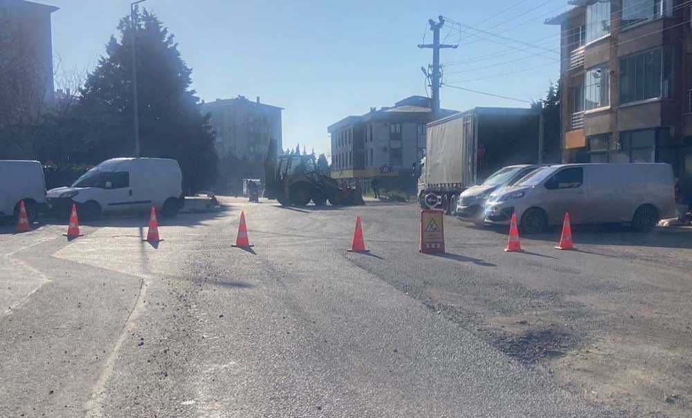 Kumru Caddesi'nde Çalışma Yapıldı