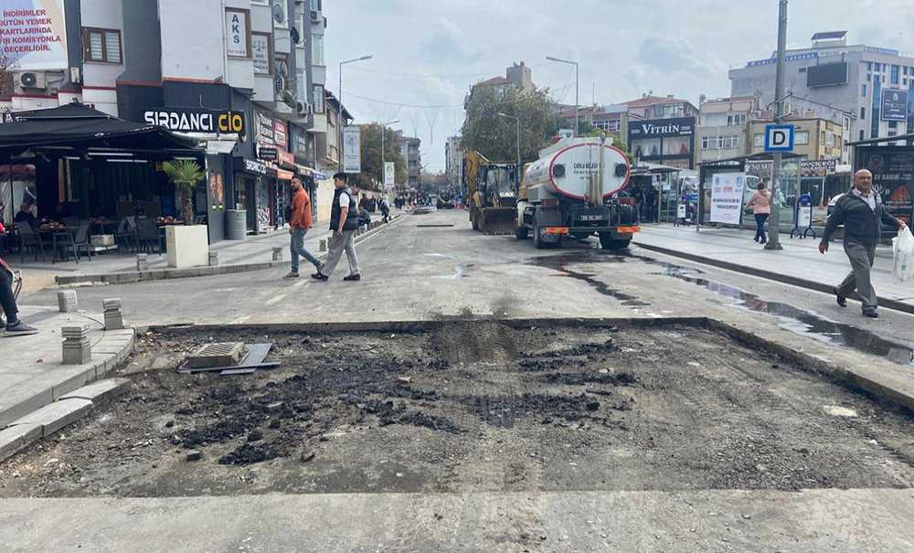 Kumyol Caddesi'nin Asfaltı Tamamlandı