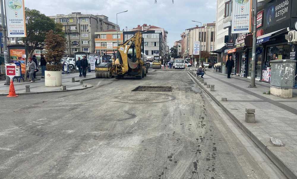 Kumyol Caddesi'nin Asfaltı Tamamlandı