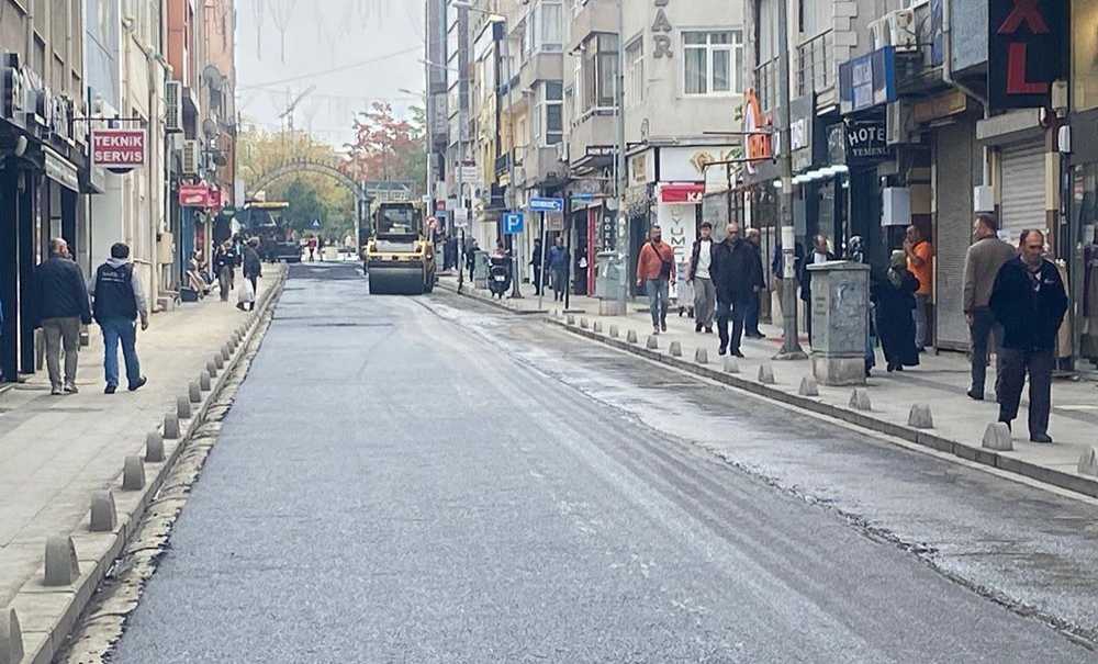 Kumyol Caddesi'nin Asfaltı Tamamlandı