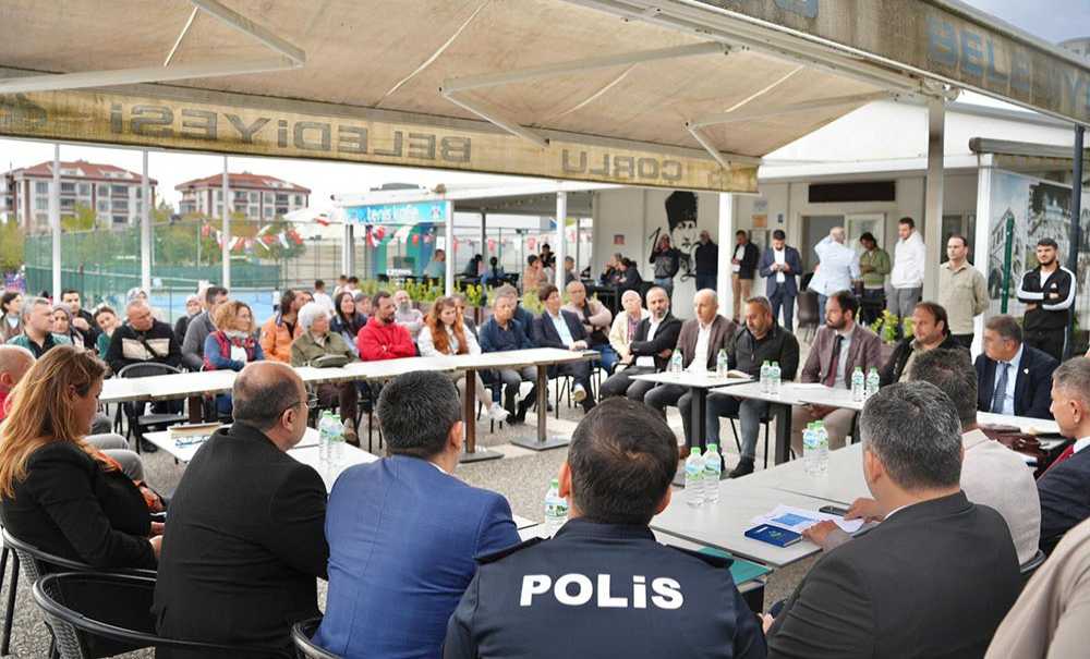 Mahalleli Anlattı, Yetkililer Not Aldı