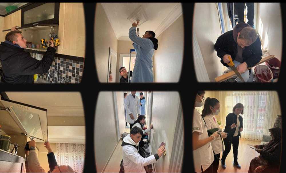 Meslek Lisesi Öğrencileri Hayatlara Dokunmaya Devam Ediyor