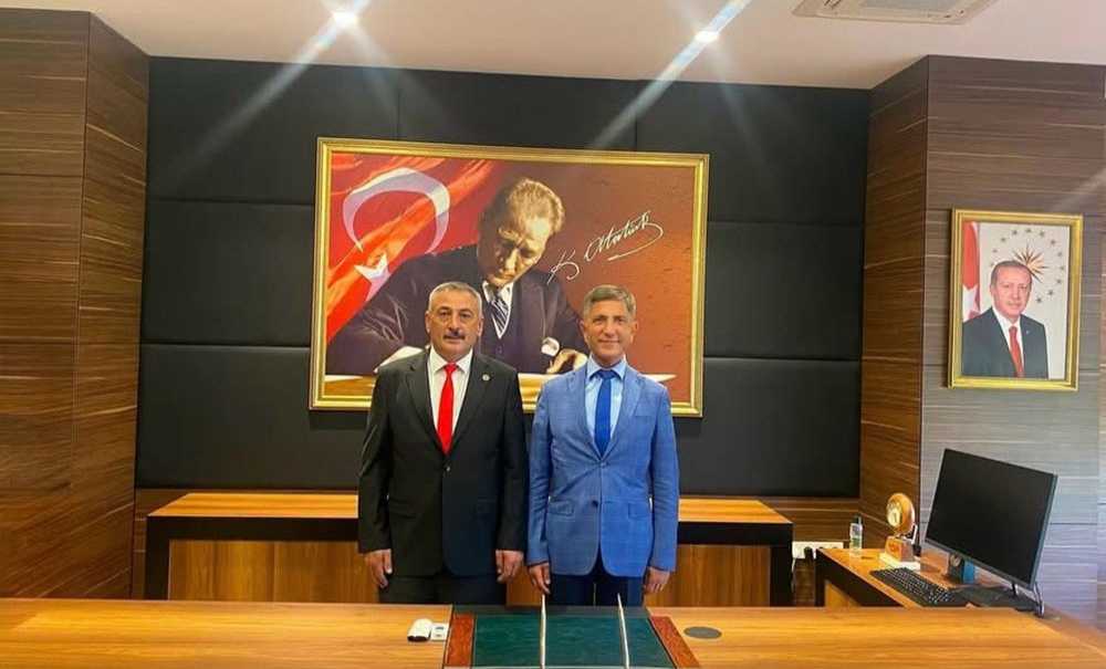 Mhp'den Kaymakam Erten'e Zi̇yaret