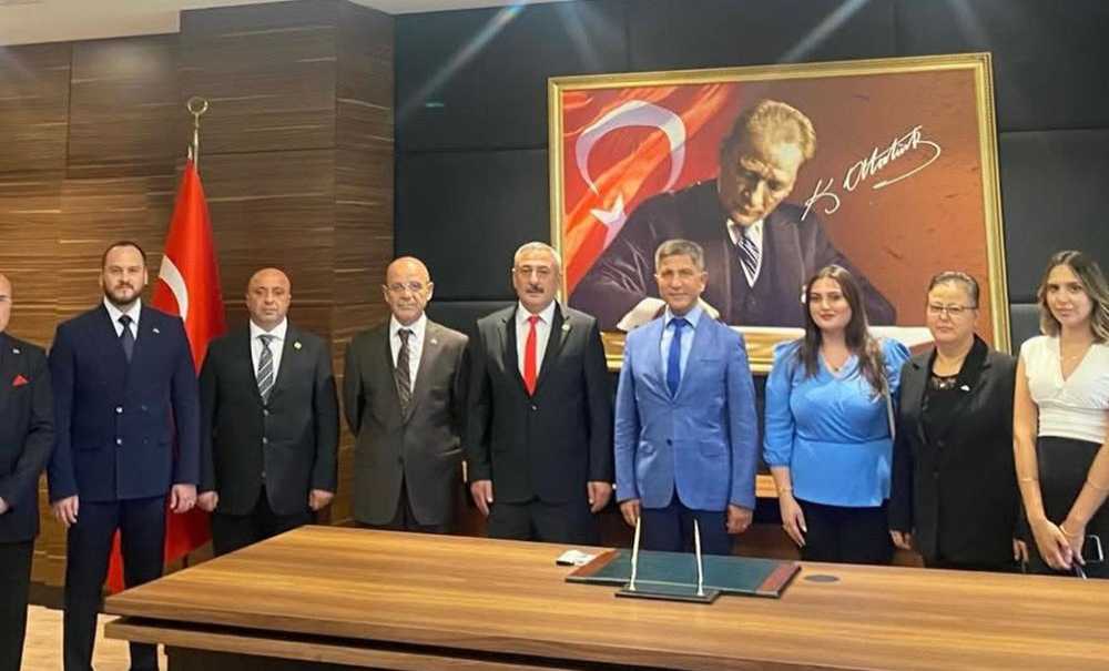 Mhp'den Kaymakam Erten'e Zi̇yaret