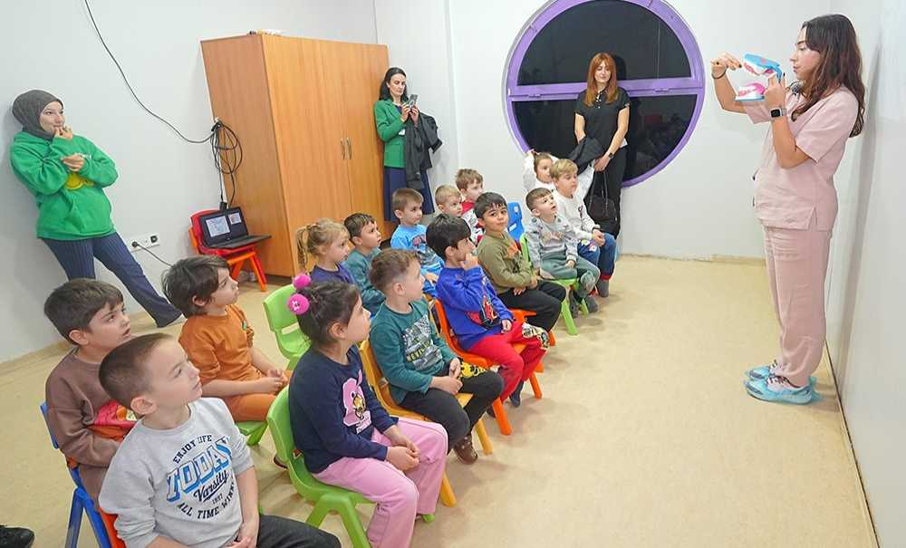 Minik Öğrencilere Ağız Sağlığı Taraması